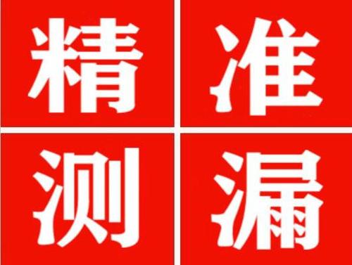 周至尚嘉漏水精准查找
